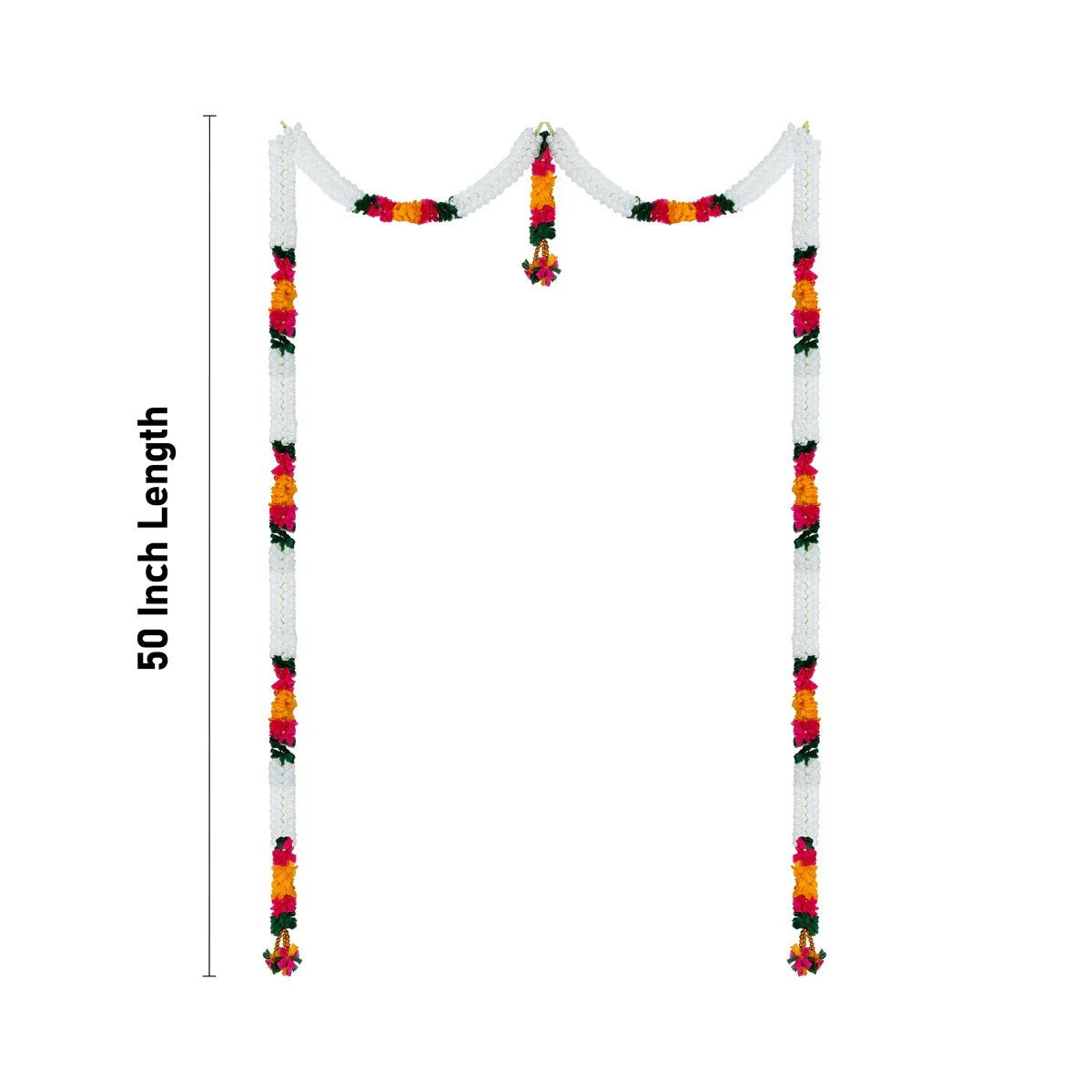 Toran Set - 50 Inches | Door Hanger/ Plastic Bandanwar/ Thoranam for Home Decor - Image 4