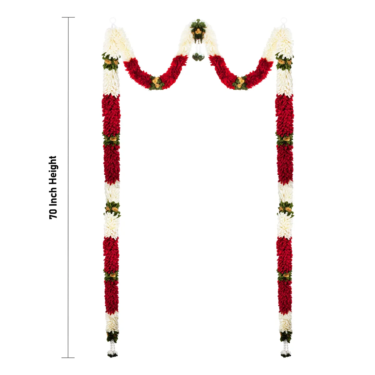 Toran Set - 70 Inches | Cone Fold Design Thoranam/ Door Hanging for Home Decor - Image 5