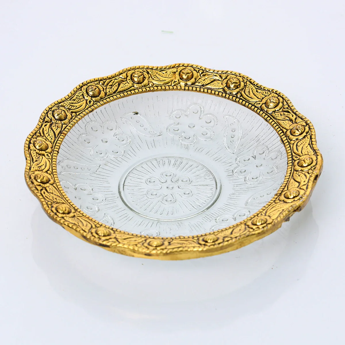 Tortoise On Glass Plate - 5.5 Inches | Aluminium Feng Shui Turtle for Home Decor - Image 4