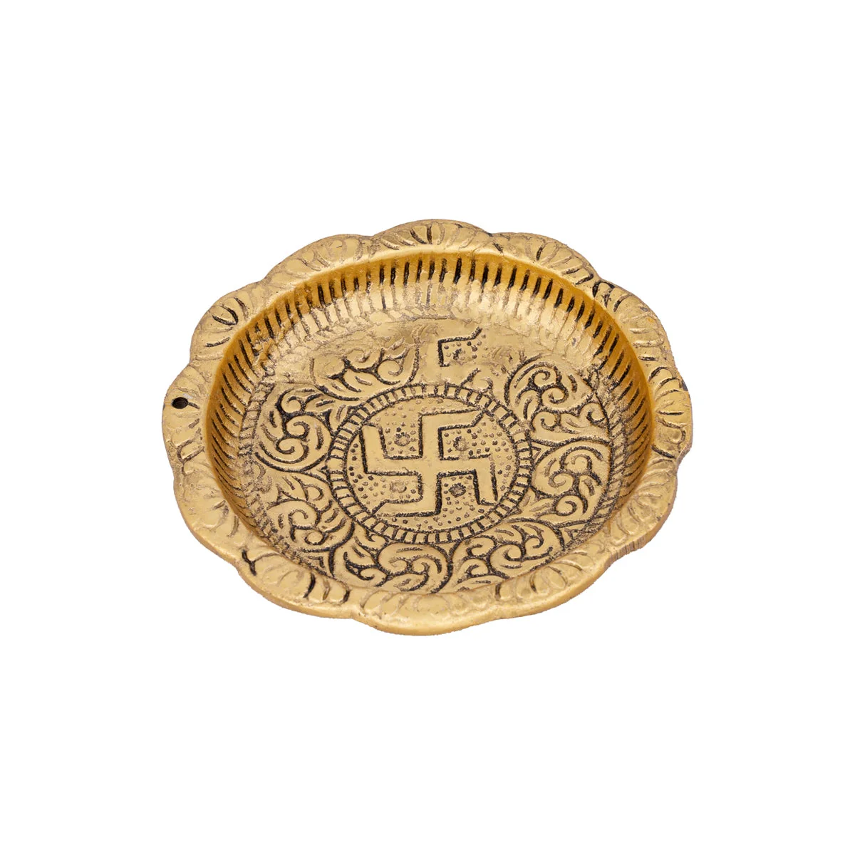 Tortoise Plate - 1.5 x 4 Inches | Aluminium Tortoise Tray for Home/ 155 Gms Approx - Image 5