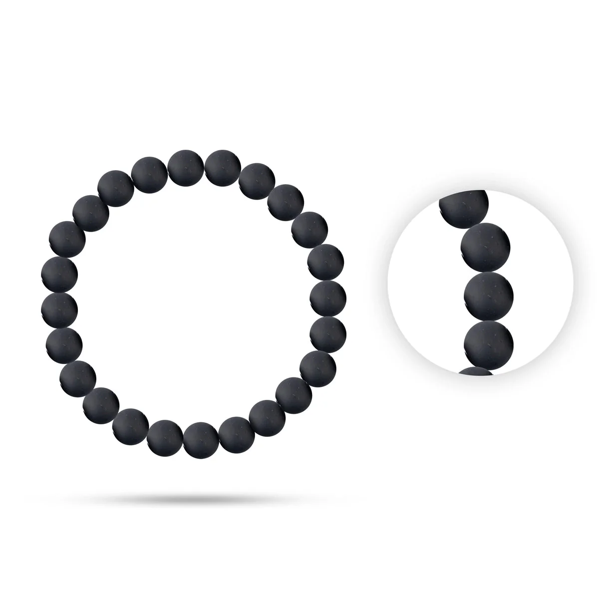 Touchstone Bracelet - 2.5 Inches | Touch stone Hand Band/ Touchstone Crystal Bracelet for Men & Women - Image 2
