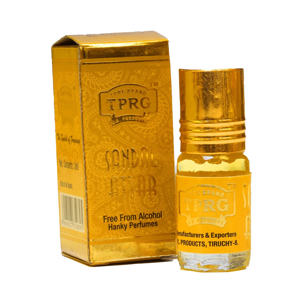 Tprg Sandal Attar - 3 Ml | Chandan Perfume/ Chandan Attar for Pooja - Image 2