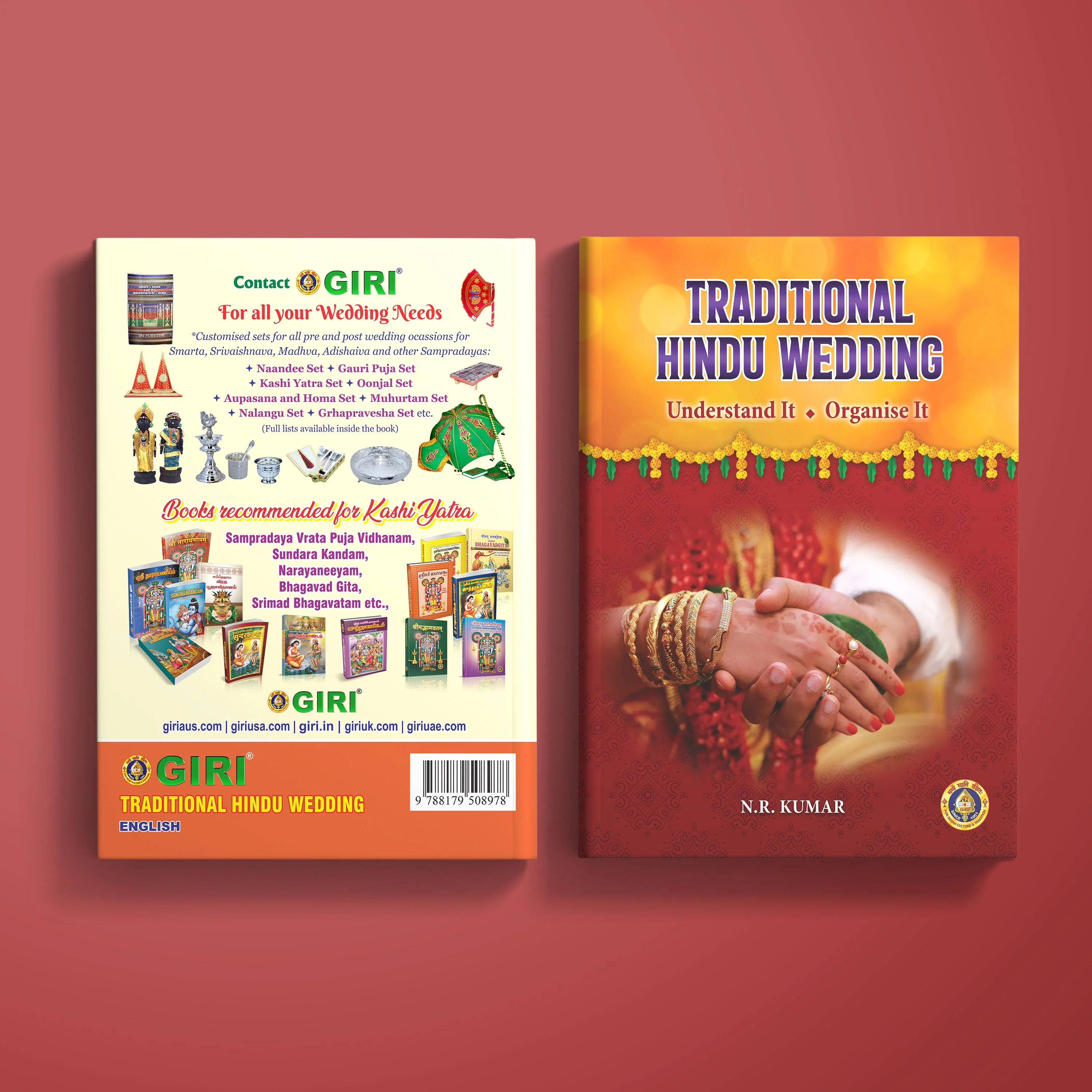 Traditional Hindu Wedding - Understand It - Organise It - English | by N.R.Kumar/ Hindu Spiritual Book - Image 2