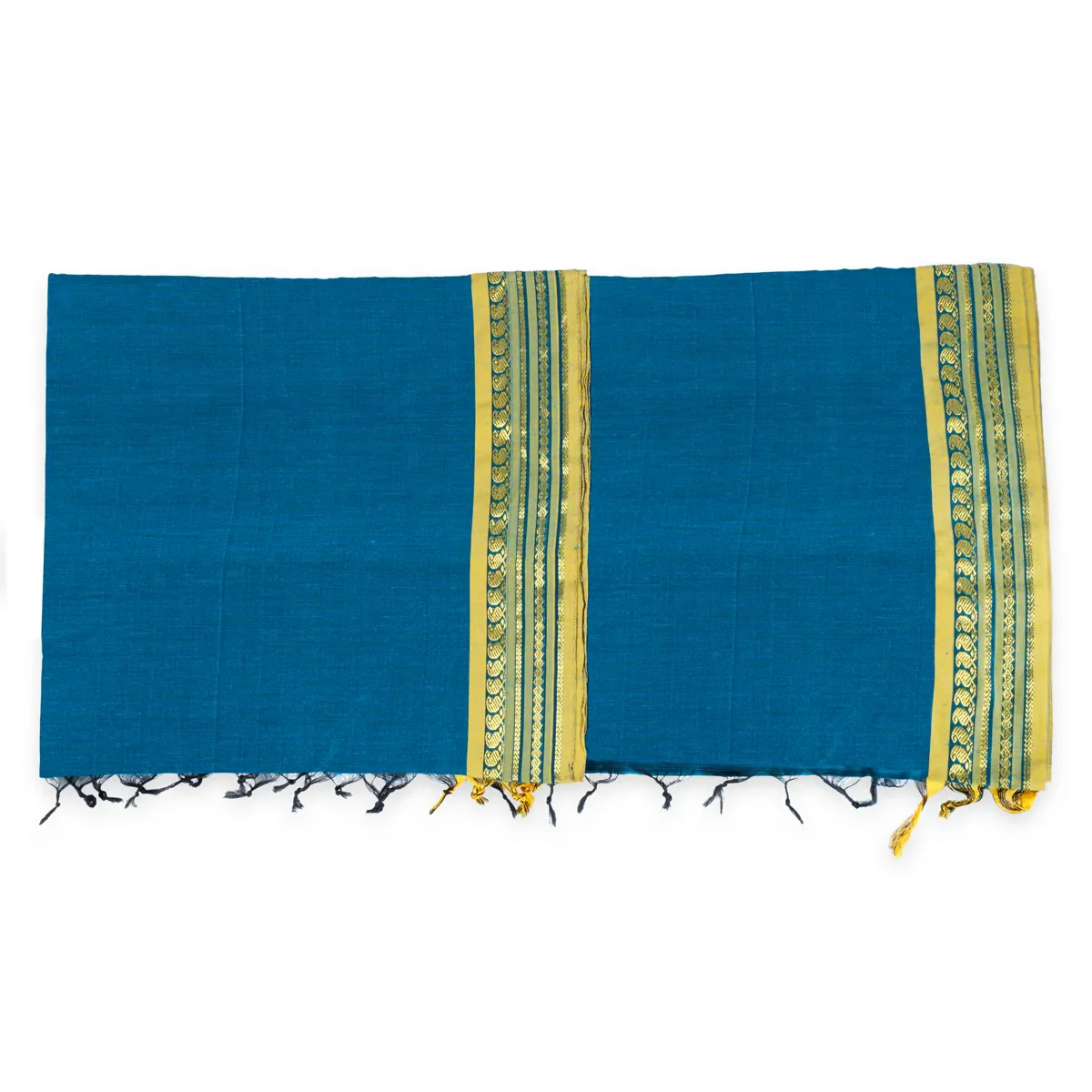 Traditional Saree | Handloom Saree/ Kalyani Cotton Saree/ Jari Border Design Pudavai for Women/Assorted Colour - Image 7