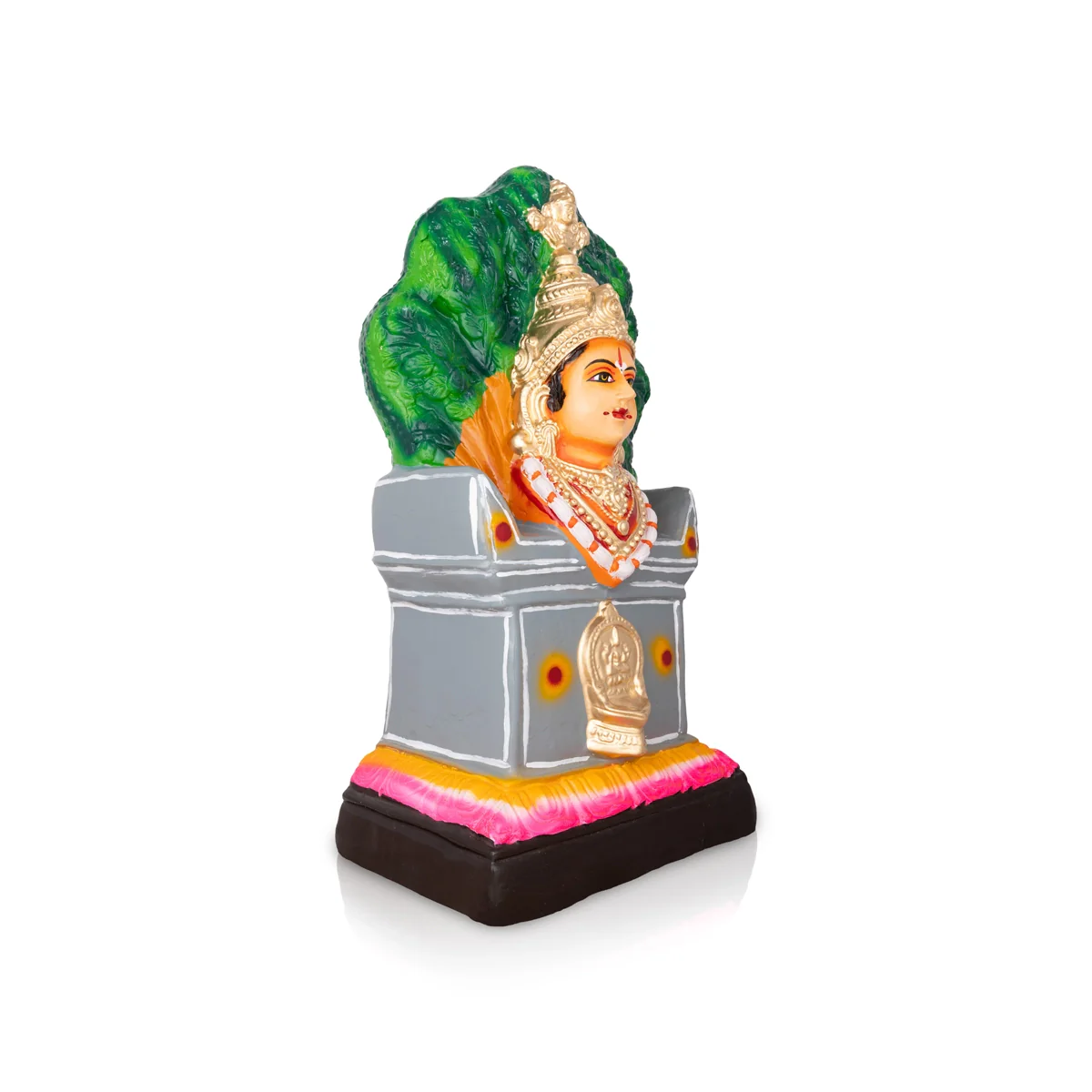 Tulasi Devi Paper Mache Golu Bommai - 18 X 9 Inches | Giri Golu Doll/ Navaratri Gombe/ Navratri Décor - Image 2