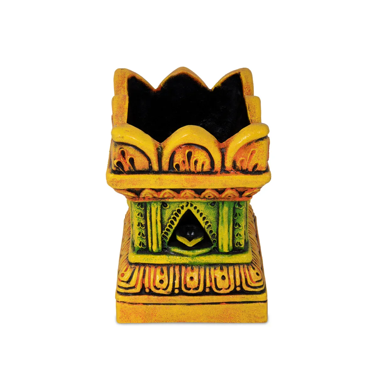 Tulasi Maadam Clay Golu Bommai - 10 x 5 Inches | Giri Golu Doll/ Navaratri Golu Bomma/Gombe/Bommai - Image 5