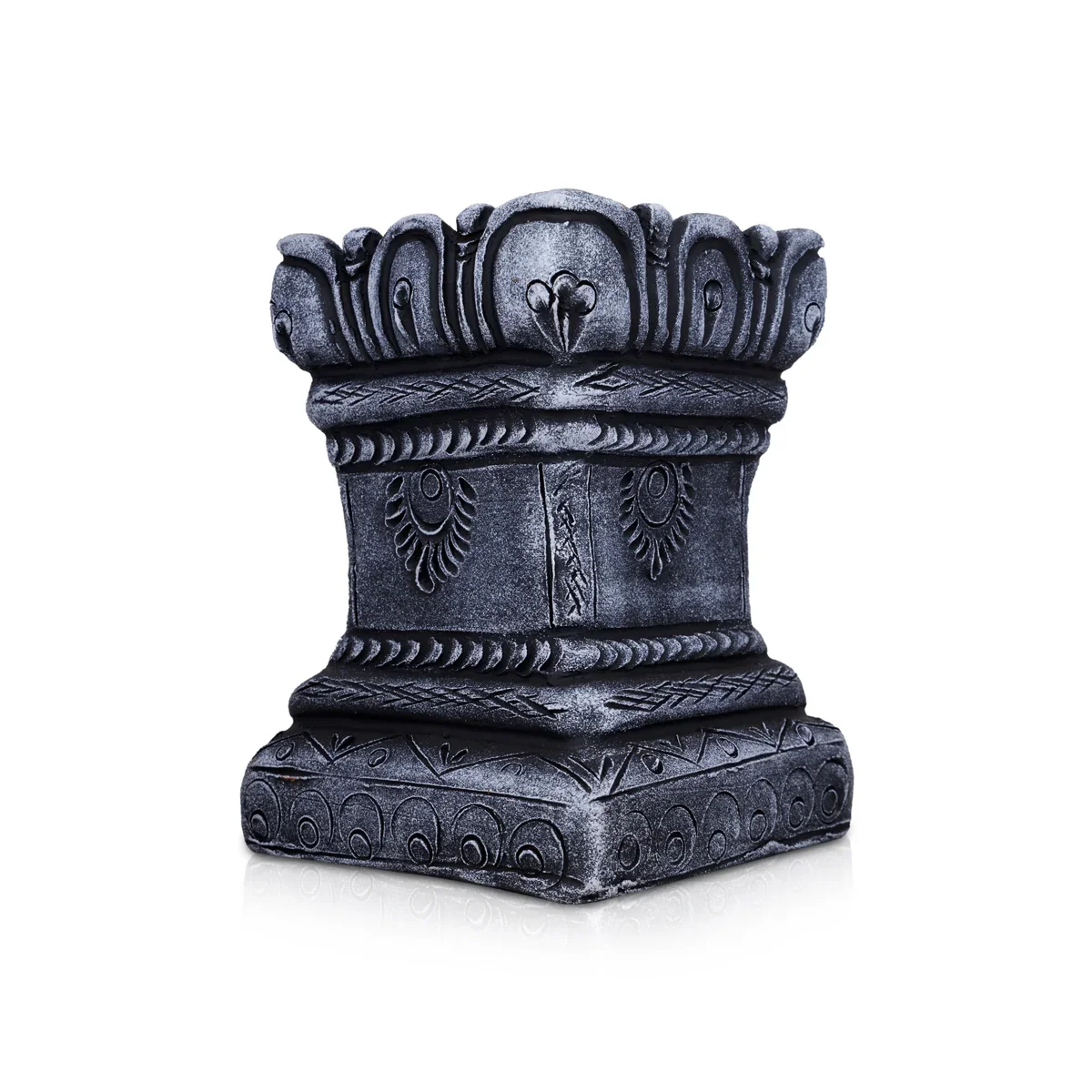 Tulasi Maadam - 7 x 5 Inches | Terracotta Clay Tulsi Brindavan for Home Decor - Image 3