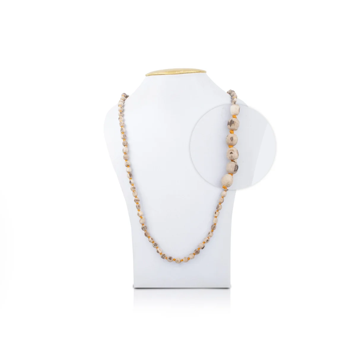 Tulasi Mala | Premium Tulsi Kanthi Mala/ Tulsi Mala Beads for Meditation - Image 3