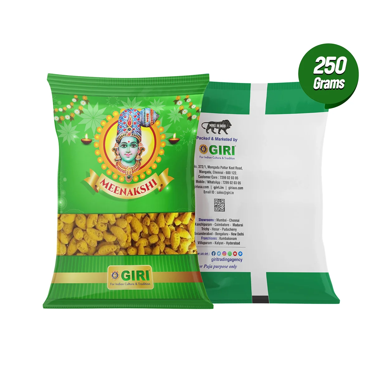 Giri Turmeric Finger | Haldi/ Yellow Colour/ Manjal for Pooja - Image 10