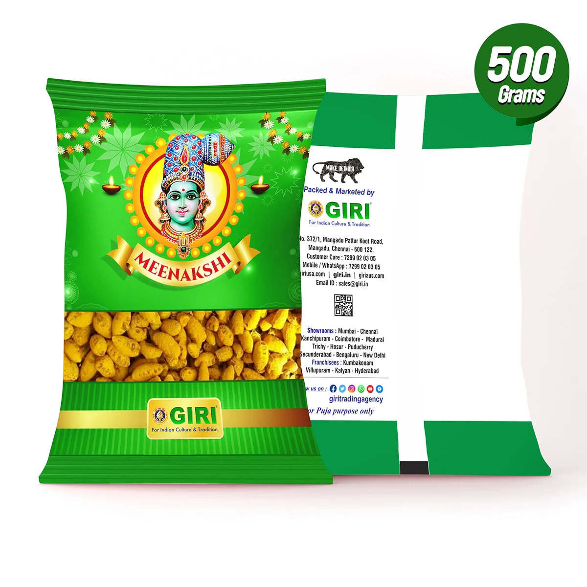 Giri Turmeric Finger | Haldi/ Yellow Colour/ Manjal for Pooja - Image 14
