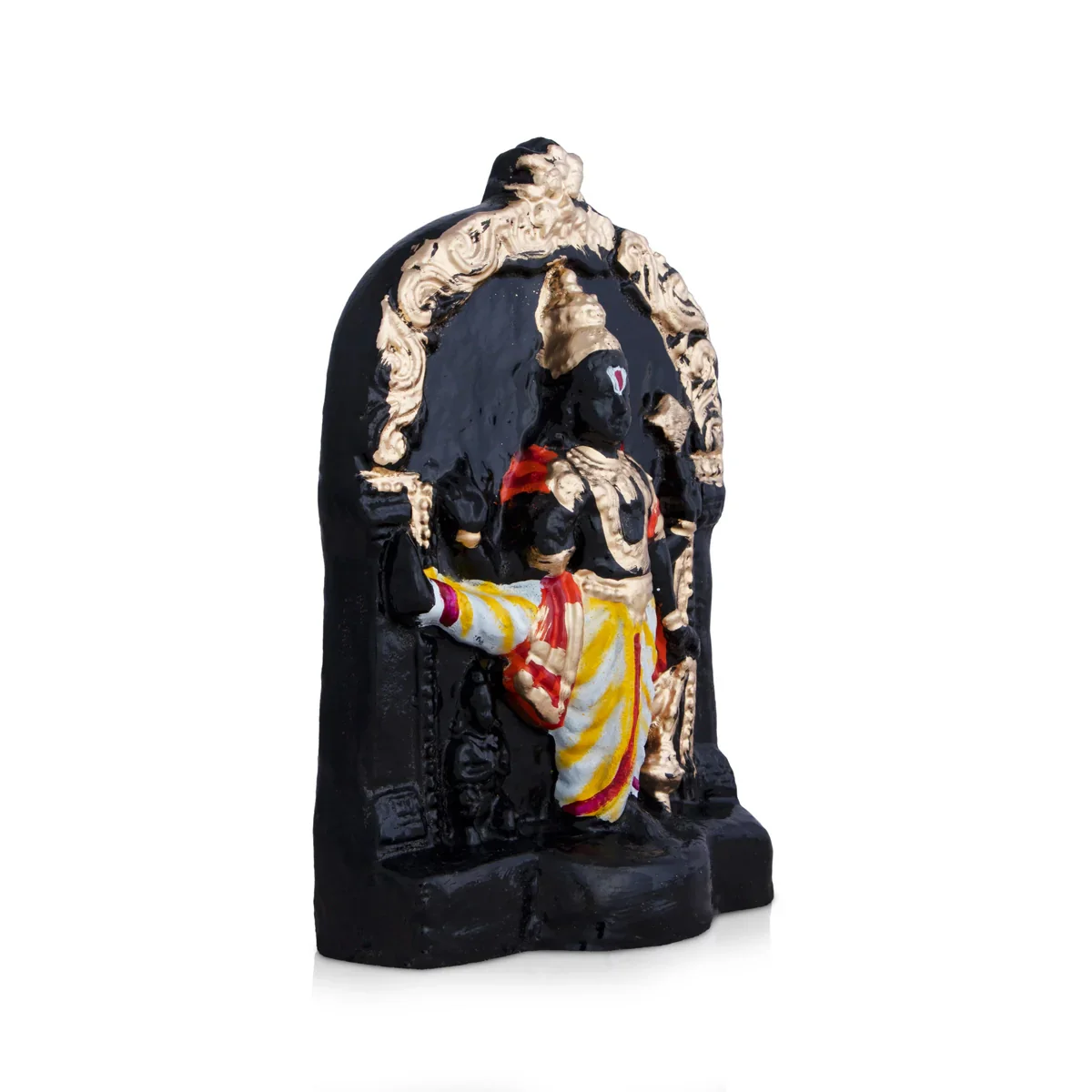 Ulagalantha Perumal Clay Golu Bommai - 8 x 5 Inches | Giri Golu Doll/ Navaratri Golu Bomma/Gombe/Bommai - Image 2
