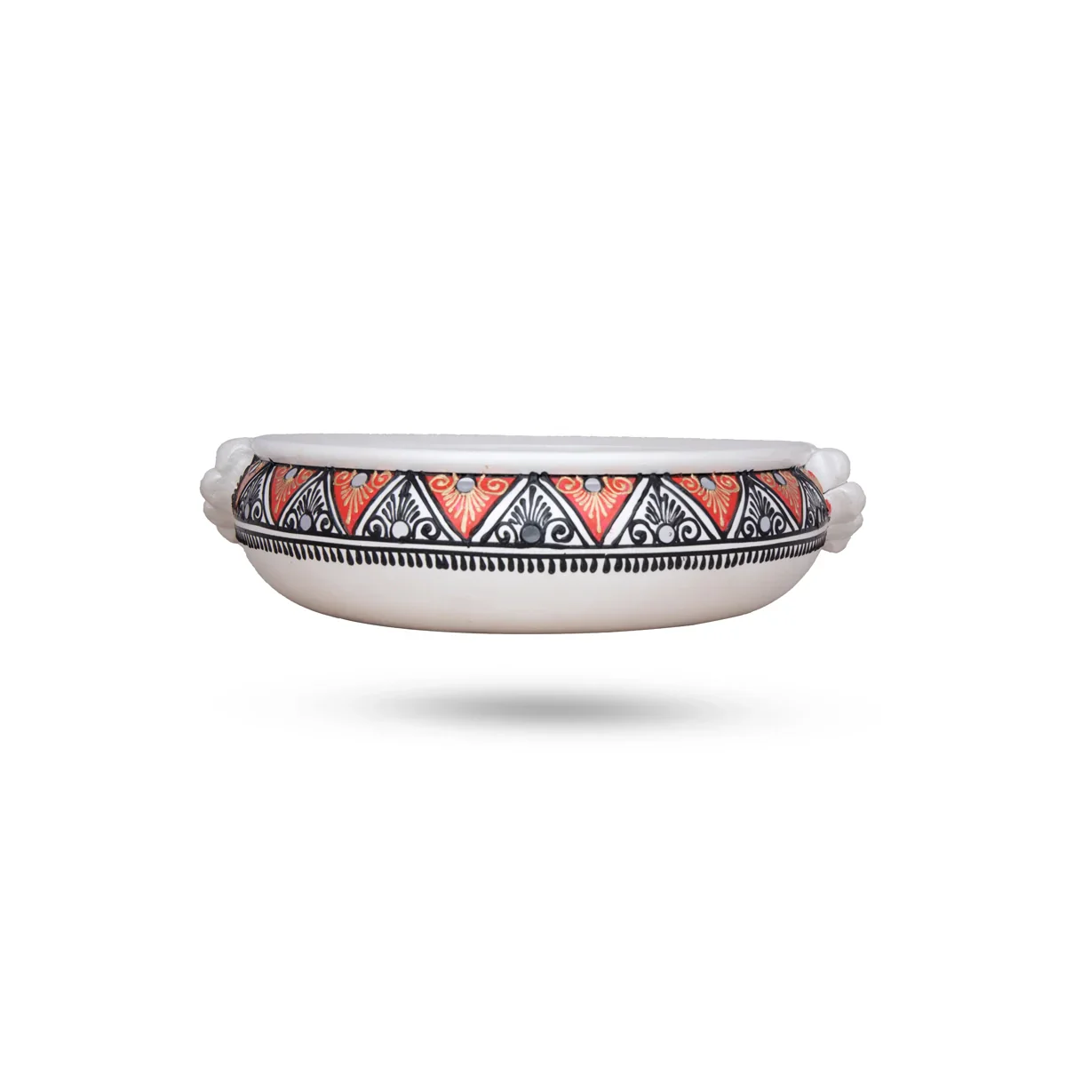 Uruli - 3.5 x 10 Inches | Terracotta Clay Urli/ Decorated Flower Pot for Home - Image 6