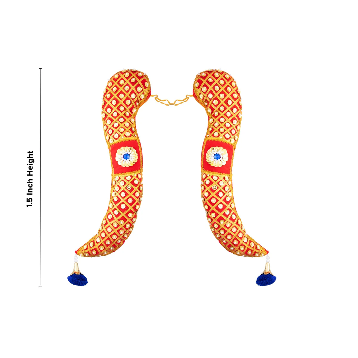 Vagamalai - 1.5 Feet | Amman Alangaram/ Deity Shoulder Decor/ Varalakshmi Decor - Image 2