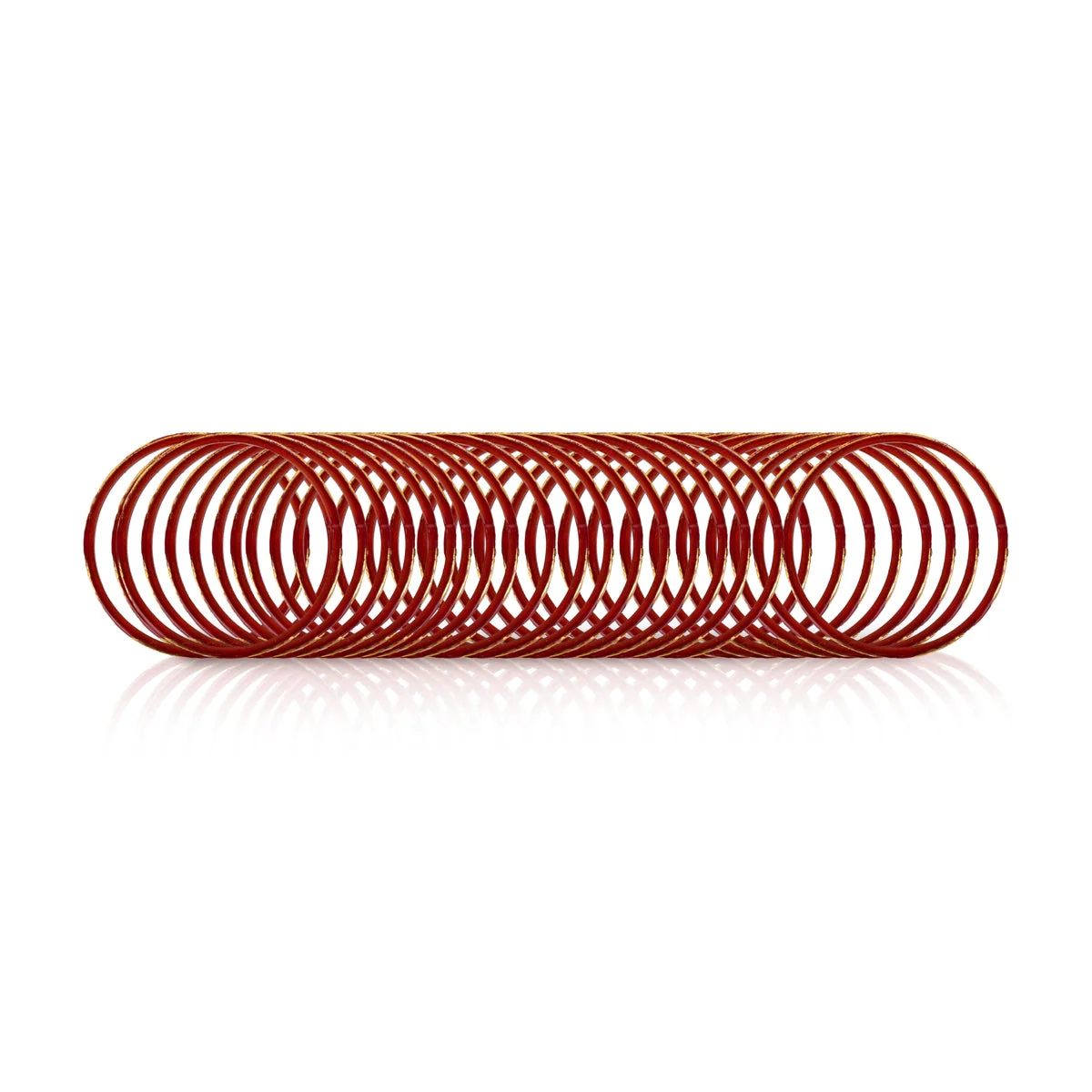 Glass Bangles - 2.05 Inches | 2 Dozen/ Glass Chudi/ Glass Lahthi for Women - Image 3
