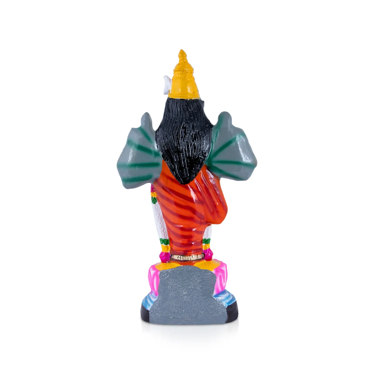 Varahi Amman Paper Mache Golu Bommai - 19 x 9.5 Inches | Giri Golu Doll/ Navaratri Golu Bomma/Gombe/Bommai - Image 4