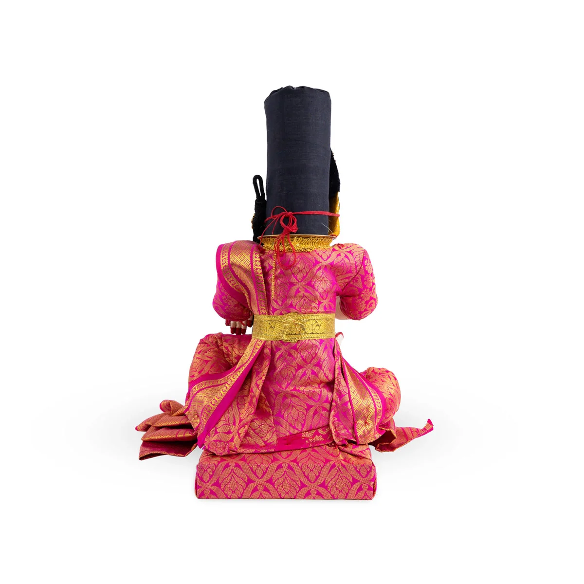 Varalakshmi Ammavari Idol - 17 x 11 Inches | Decorated Ammavari Vigraham/ Ammavari Stand with Face for Varalaxmi Vratam - Image 4