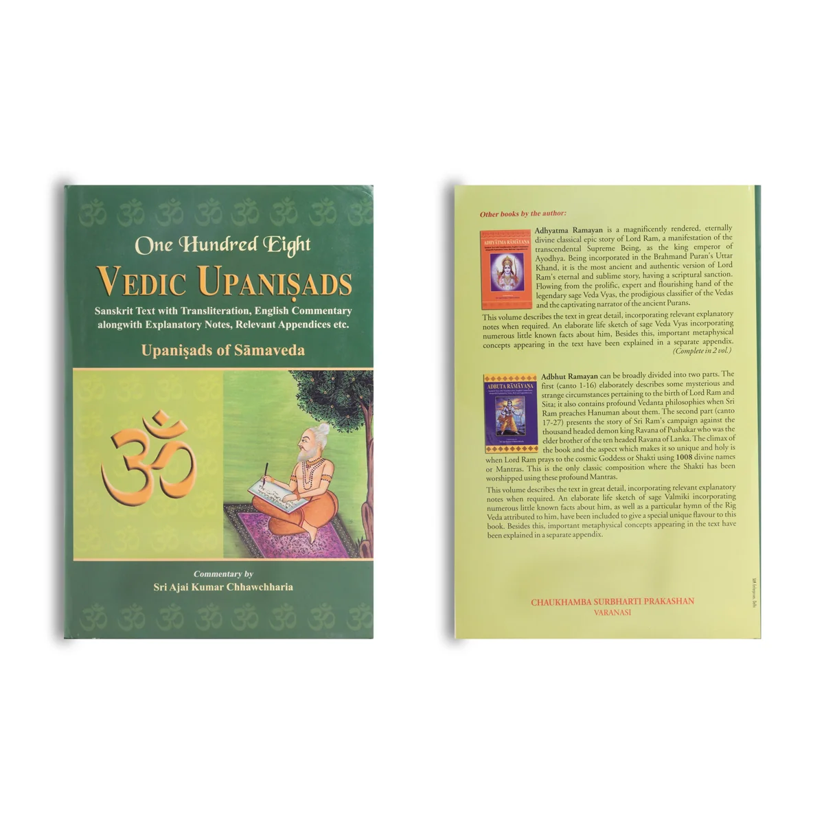 Vedic Upanisads - Upanisads Of Samaveda - 2 Volumes Set - Sanskrit Text With Transliteration, English Commentary - Image 3