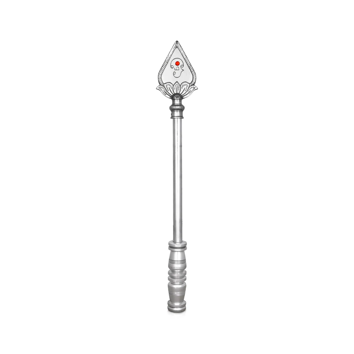 Vel Flag Post - 16 X 3 Inches | Car Flag Post Vel/ Aluminium Murugan Vel Flag Post For Car Decor - Image 2