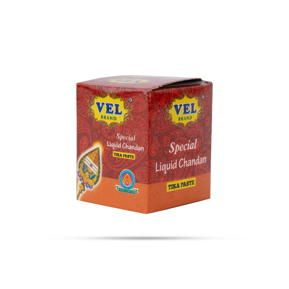 Vel Special Liquid Chandan Tika Paste - 70 Gms | Chandan Paste/ Sandalwood Paste For Daily Pooja - Image 2