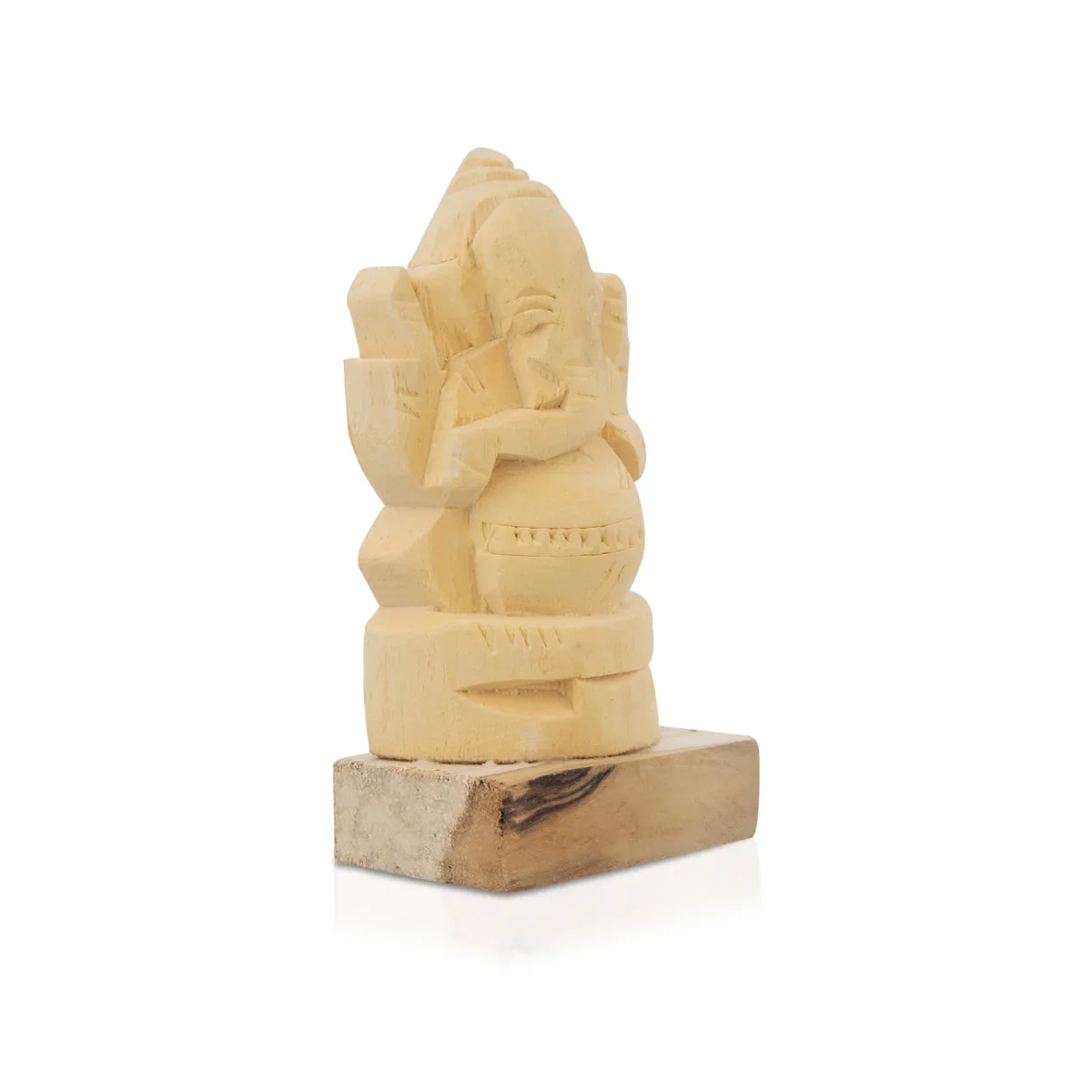 Vellerukku Ganesha - 3 x 2 Inches/ Shwetark Ganapati Idol/ Ganesha Statue for Pooja - Image 3