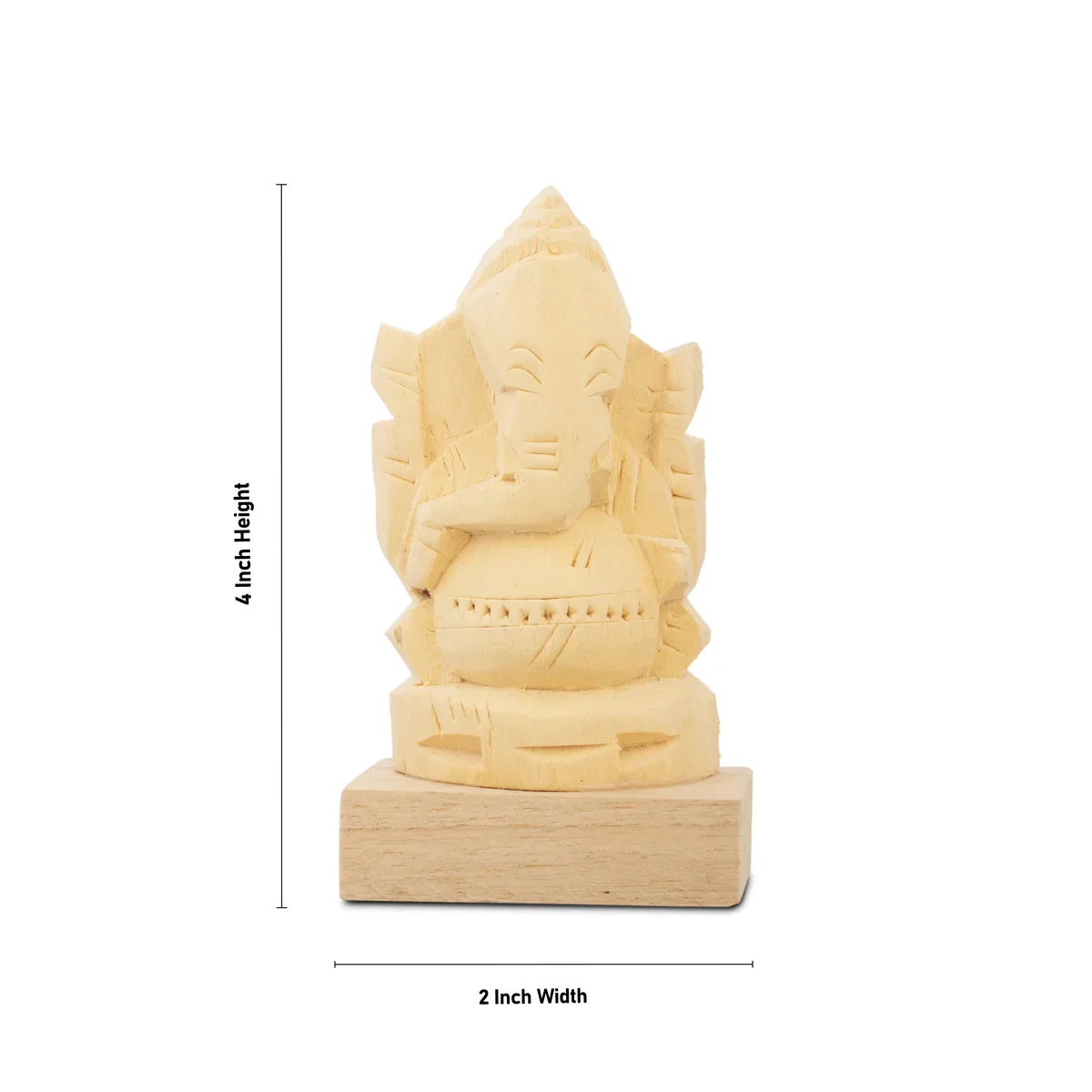 Vellerukku Vinayagar Statue - 4 x 2 Inches | Shwetark Ganapati/ Ganesh Statue for Pooja - Image 5