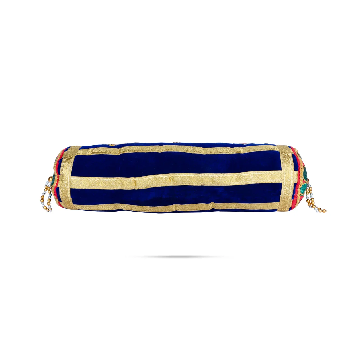 Velvet Thindu - 18 Inches | Namam Shank Chakram Design Cylinder Dindu for Deity - Image 4