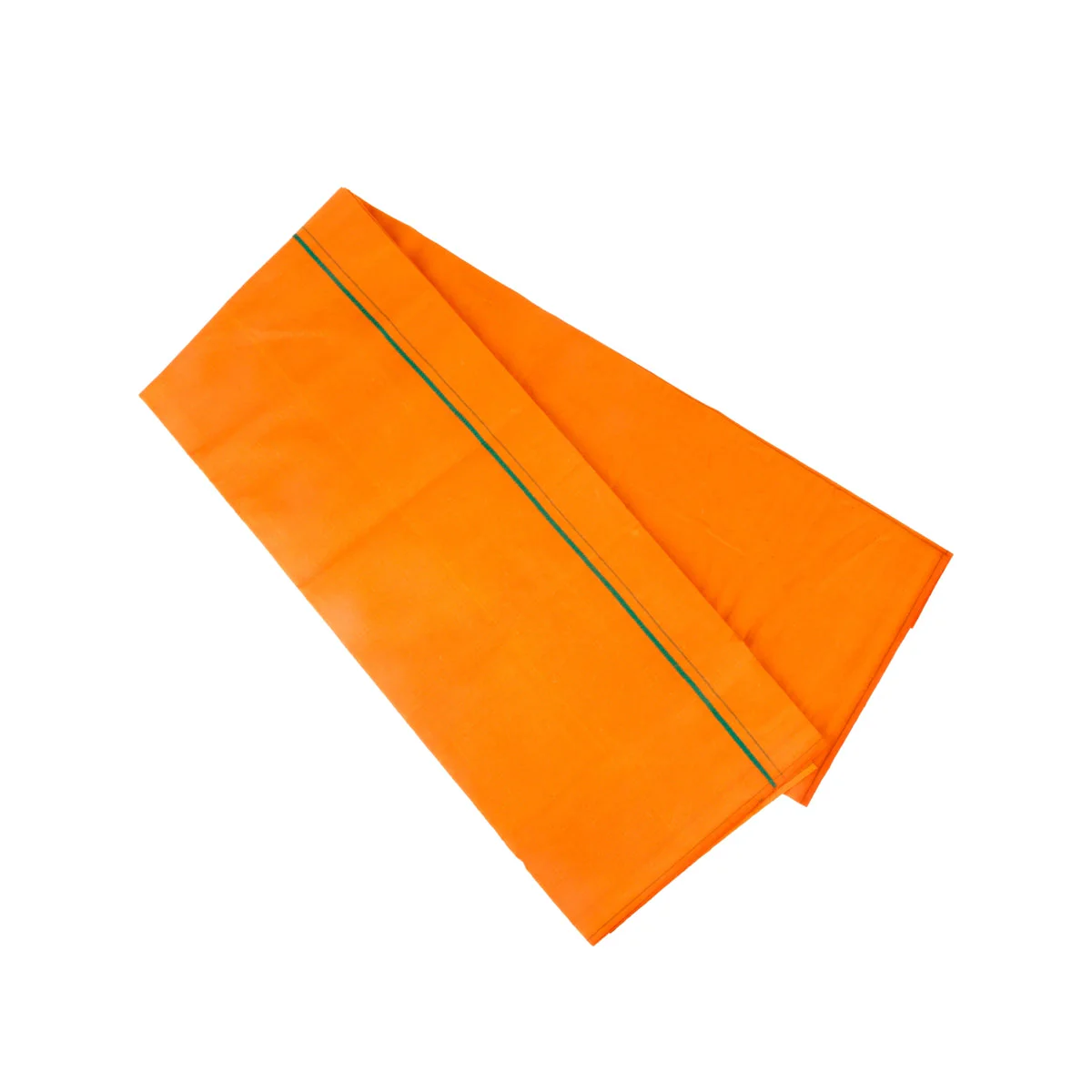 Veshti - 2 Mtr | Kambi Karai Border Dhoti/ Kavi Colour Vesti For Cultural Wear - Image 2