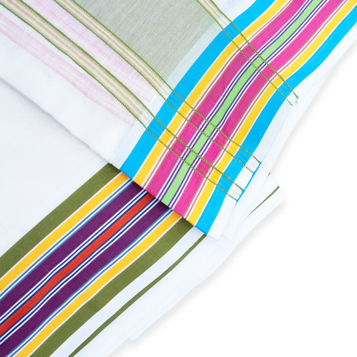 Veshti - 9 x 5 Yards | Half White Vesti/ 3 Inches Seer Border Dhoti for Men - Image 3