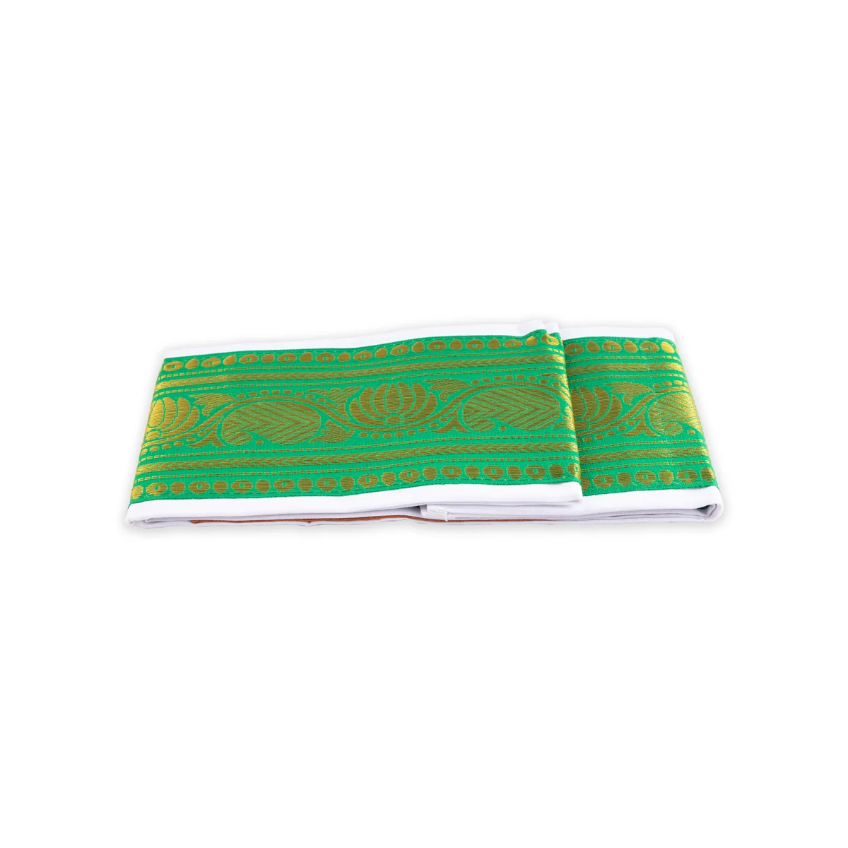Veshti Belt - 1 Mtr | Jari Design Dhoti Belt/ Waist Belt For Securing Traditional Dhoti/ Assorted Colour - Image 13