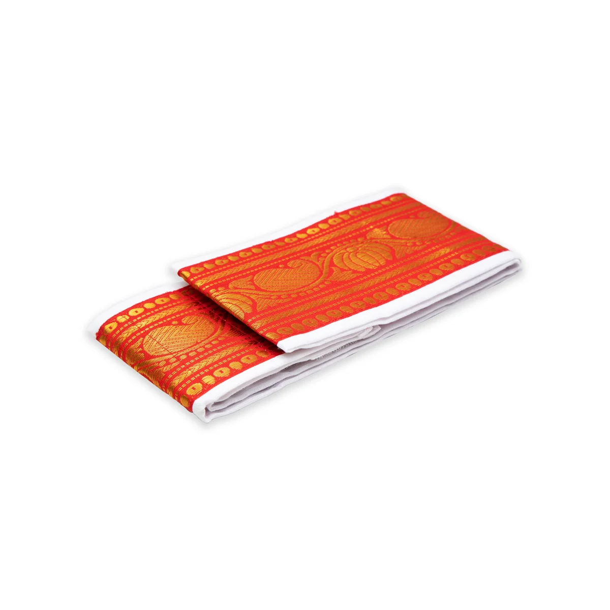 Veshti Belt - 1 Mtr | Jari Design Dhoti Belt/ Waist Belt For Securing Traditional Dhoti/ Assorted Colour - Image 15