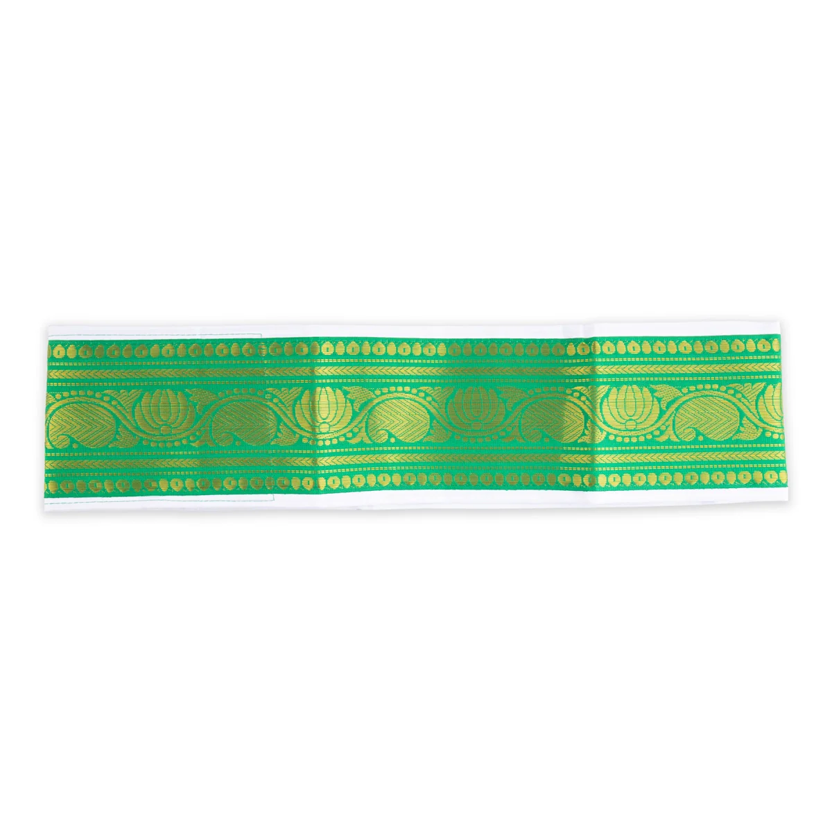 Veshti Belt - 1 Mtr | Jari Design Dhoti Belt/ Waist Belt For Securing Traditional Dhoti/ Assorted Colour - Image 8