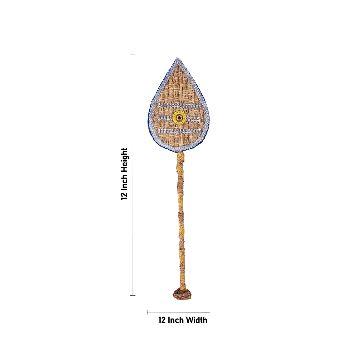 Vettiver Peacock Seval Kodi Vel Set - 12 x 12 Inches | 3 Pcs/ Murugan Vel, Peacock, Seval Flag for Decoration - Image 10