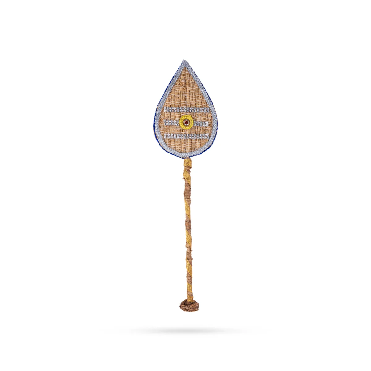 Vettiver Peacock Seval Kodi Vel Set - 12 x 12 Inches | 3 Pcs/ Murugan Vel, Peacock, Seval Flag for Decoration - Image 6