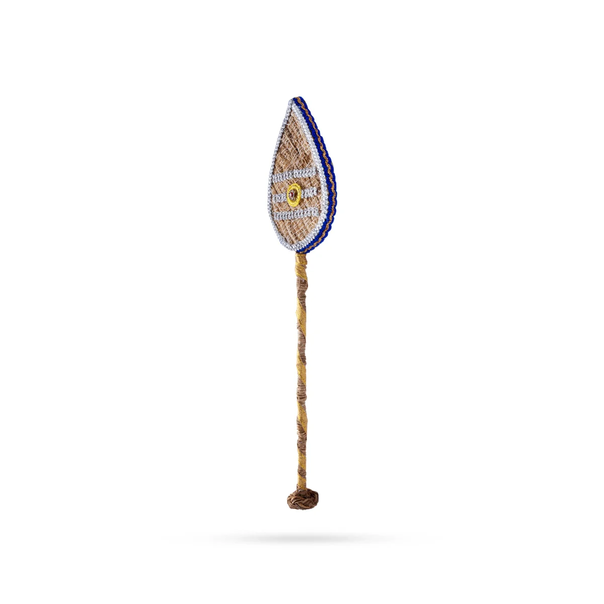 Vettiver Peacock Seval Kodi Vel Set - 12 x 12 Inches | 3 Pcs/ Murugan Vel, Peacock, Seval Flag for Decoration - Image 9