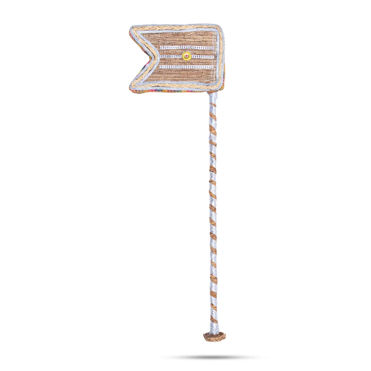 Vettiver Peacock Seval Kodi Vel Set - 8 x 24 Inches | 3 Pcs/ Murugan Vel, Peacock, Seval Flag for Decoration - Image 6
