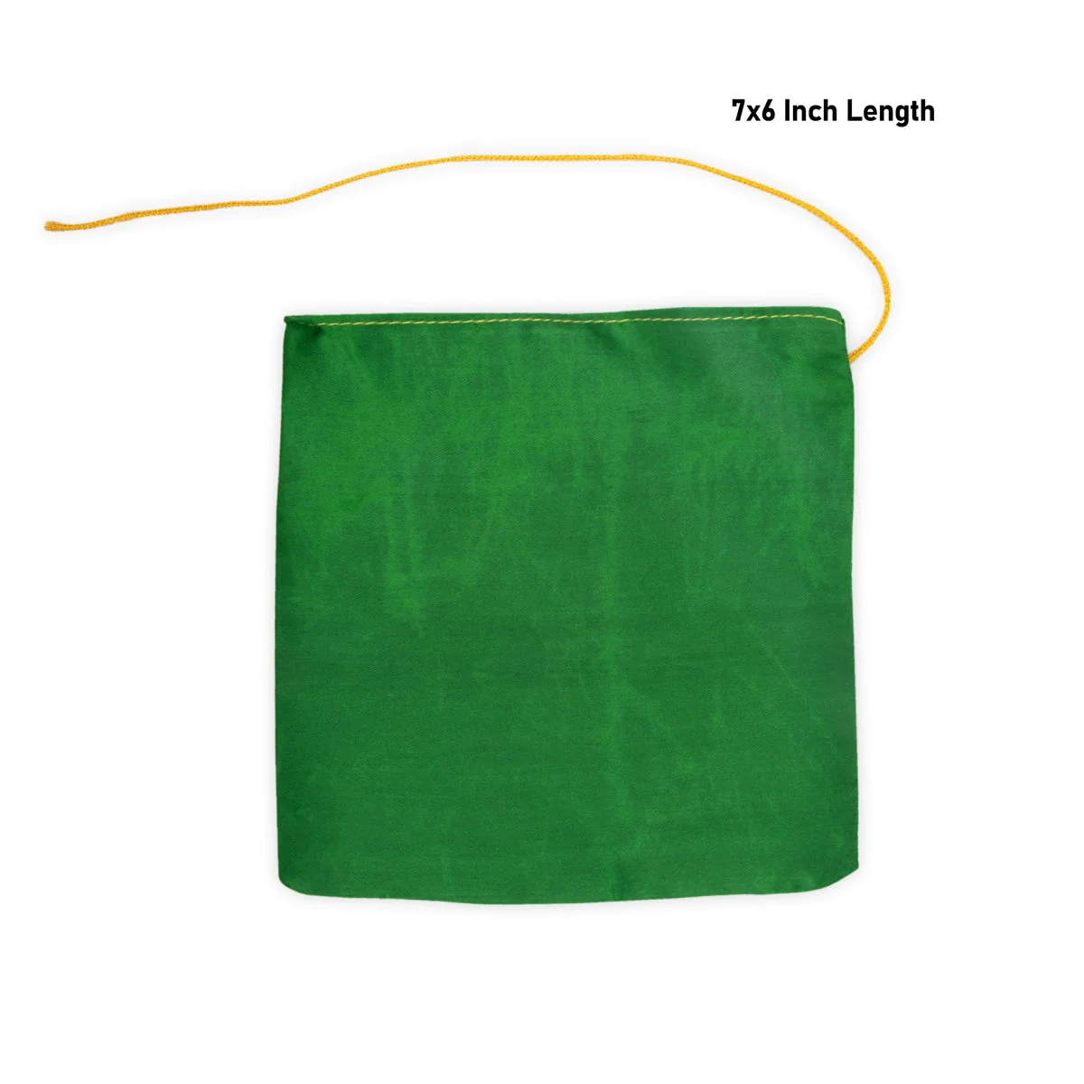 Vibuthi Bag - 7 X 6 Inches | Vibhuti Bag/ Satin Bag/ Holy Ash Bag/ Bhasma Bag For Pooja - Image 2