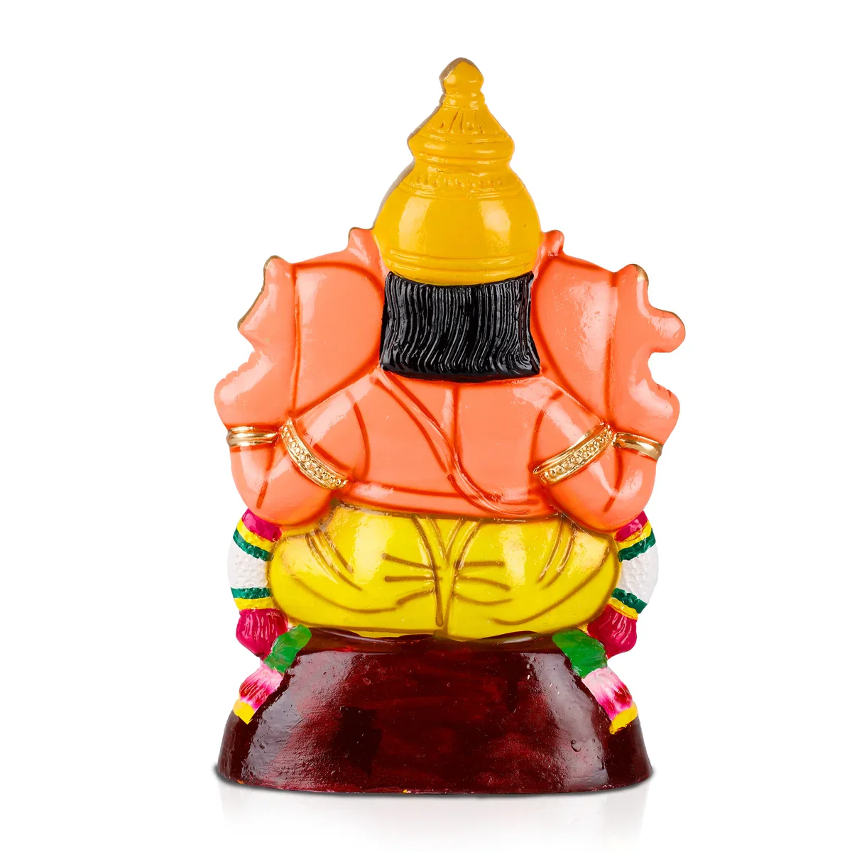 Vinayaga Paper Mache Golu Bommai - 15 Inches | Giri Golu Doll/ Navaratri Golu Bomma/Gombe/Bommai - Image 2