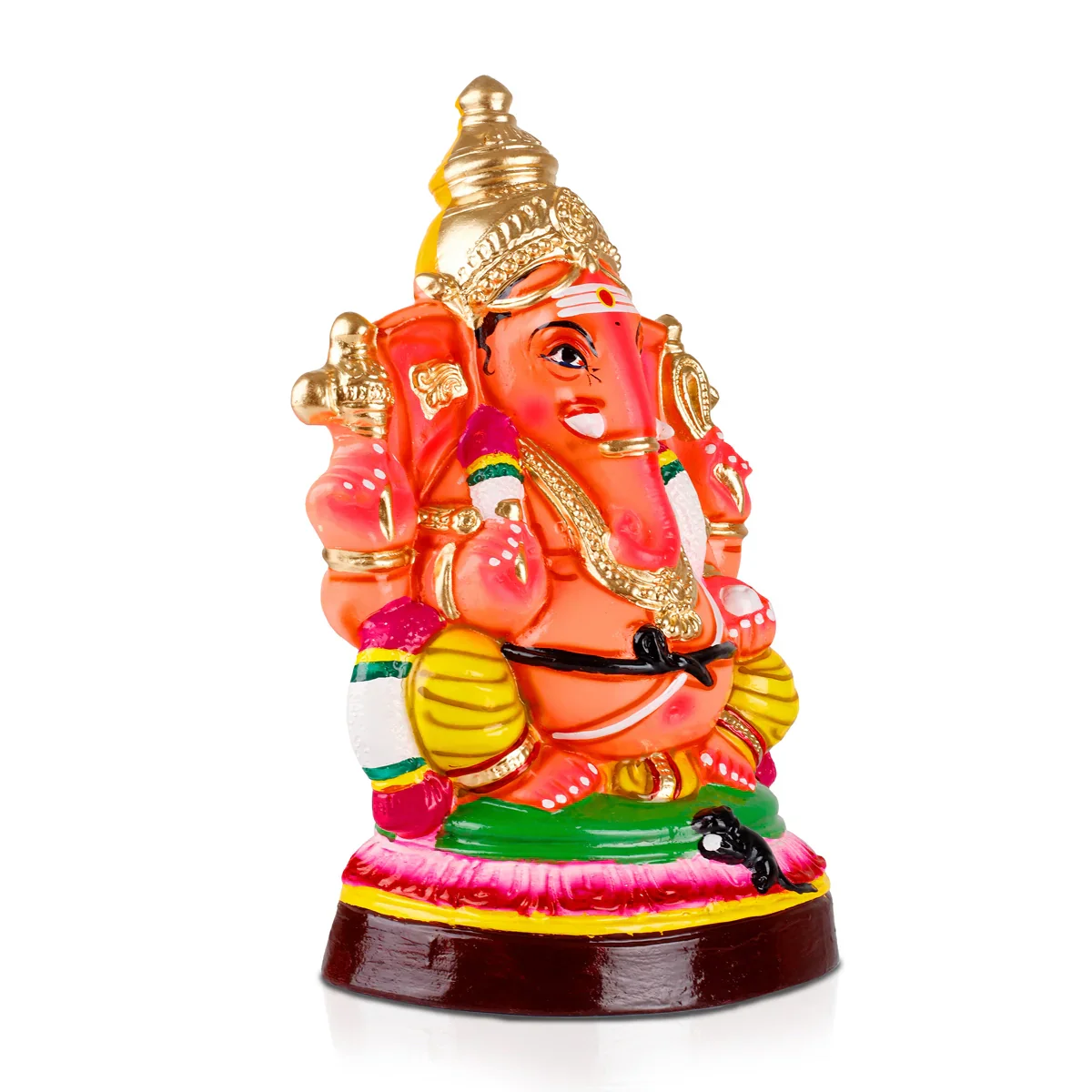 Vinayaga Paper Mache Golu Bommai - 15 Inches | Giri Golu Doll/ Navaratri Golu Bomma/Gombe/Bommai - Image 4