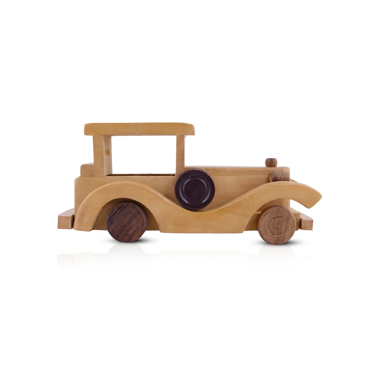 Vintage Car - 4 x 10.5 Inches | Wooden Toy/ Toy Car for Kids - Image 3