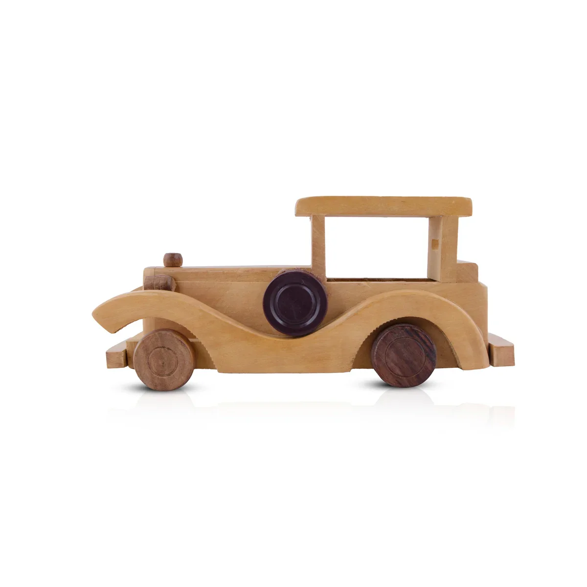Vintage Car - 4 x 10.5 Inches | Wooden Toy/ Toy Car for Kids - Image 4