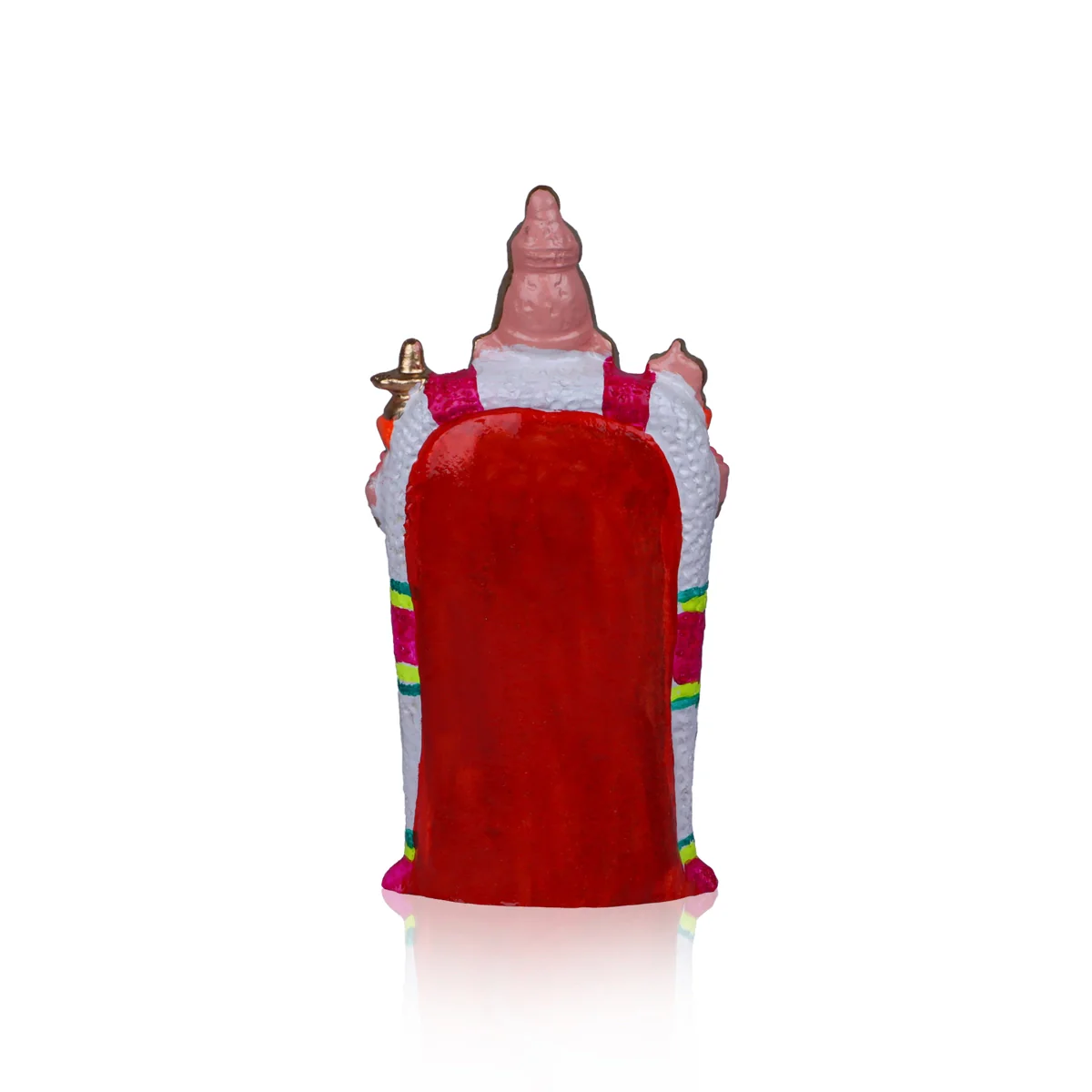 Vishalakshi Clay Golu Bommai - 10 Inches | Giri Golu Doll/ Navaratri Golu Bomma/Gombe/Bommai - Image 4