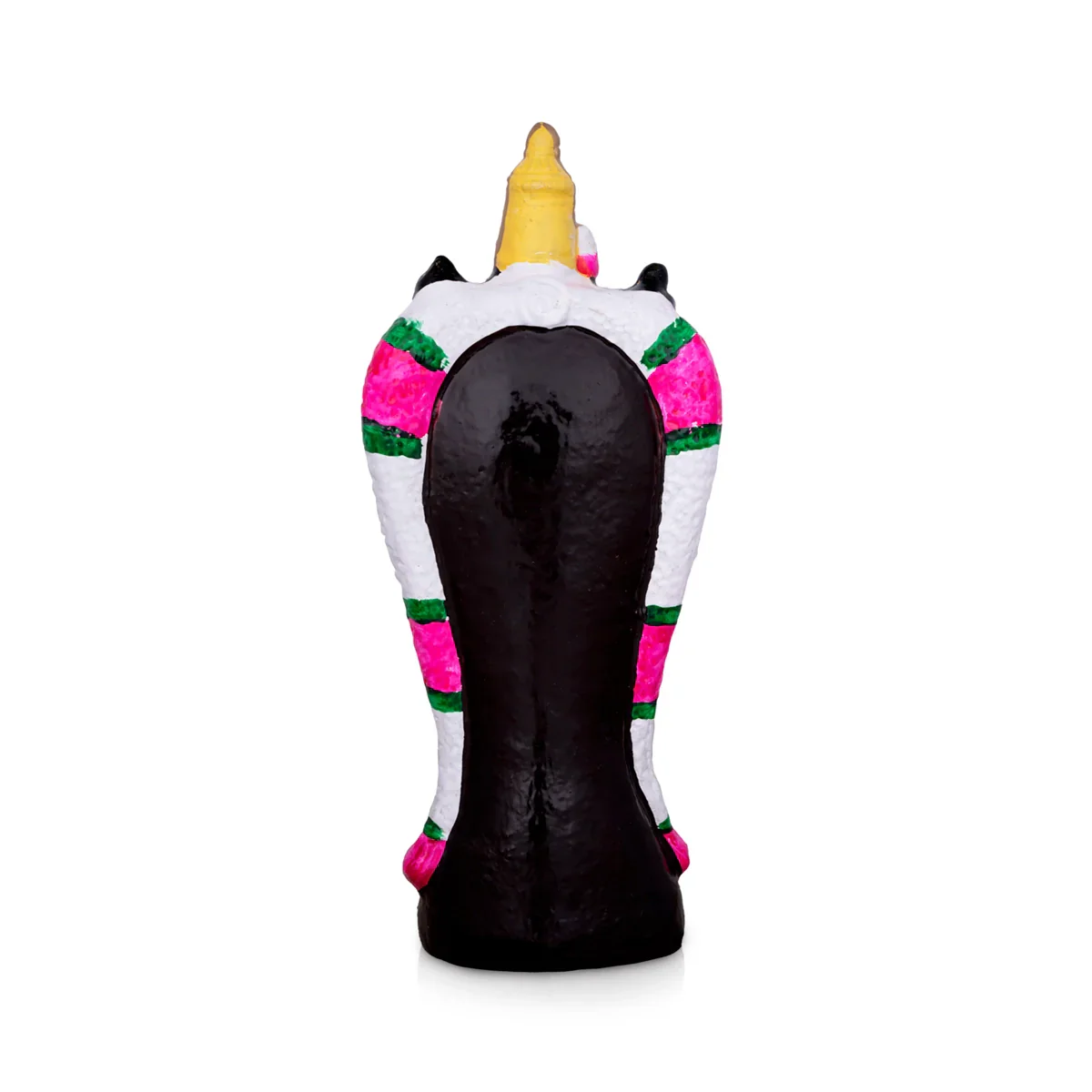 Vishalakshi Clay Golu Bommai - 9 x 4 Inches | Giri Golu Doll/ Navaratri Golu Bomma/Gombe/Bommai - Image 4