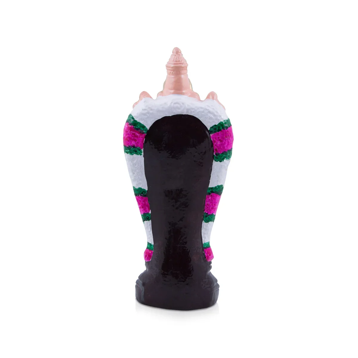 Vishnu Durga Clay Golu Bommai - 9 x 4 Inches | Giri Golu Doll/ Navaratri Golu Bomma/Gombe/Bommai - Image 4