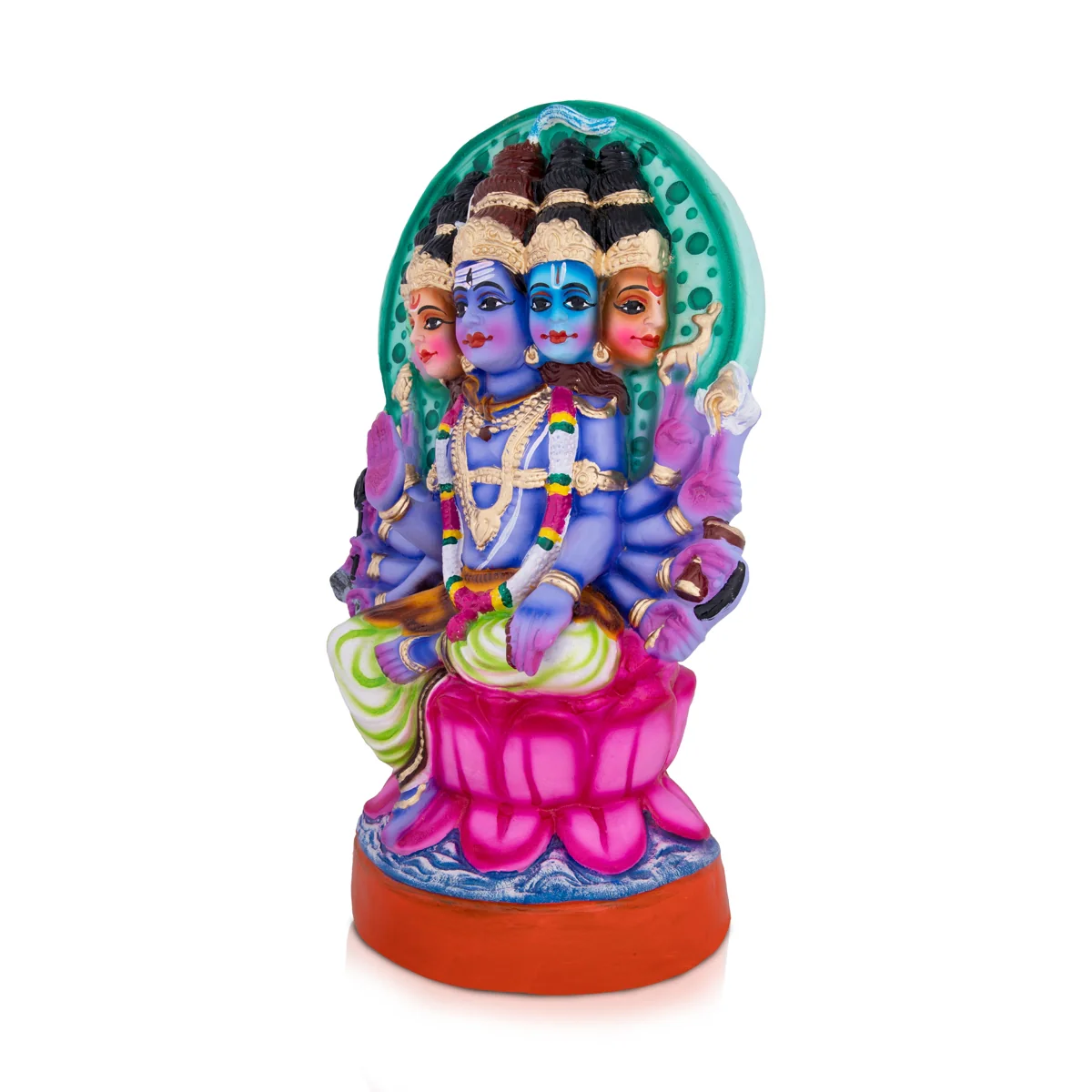 Vishwakarma Paper Mache Golu Bommai - 15 x 11 Inches | Giri Golu Doll/ Navaratri Golu Bomma/Gombe/Bommai - Image 3