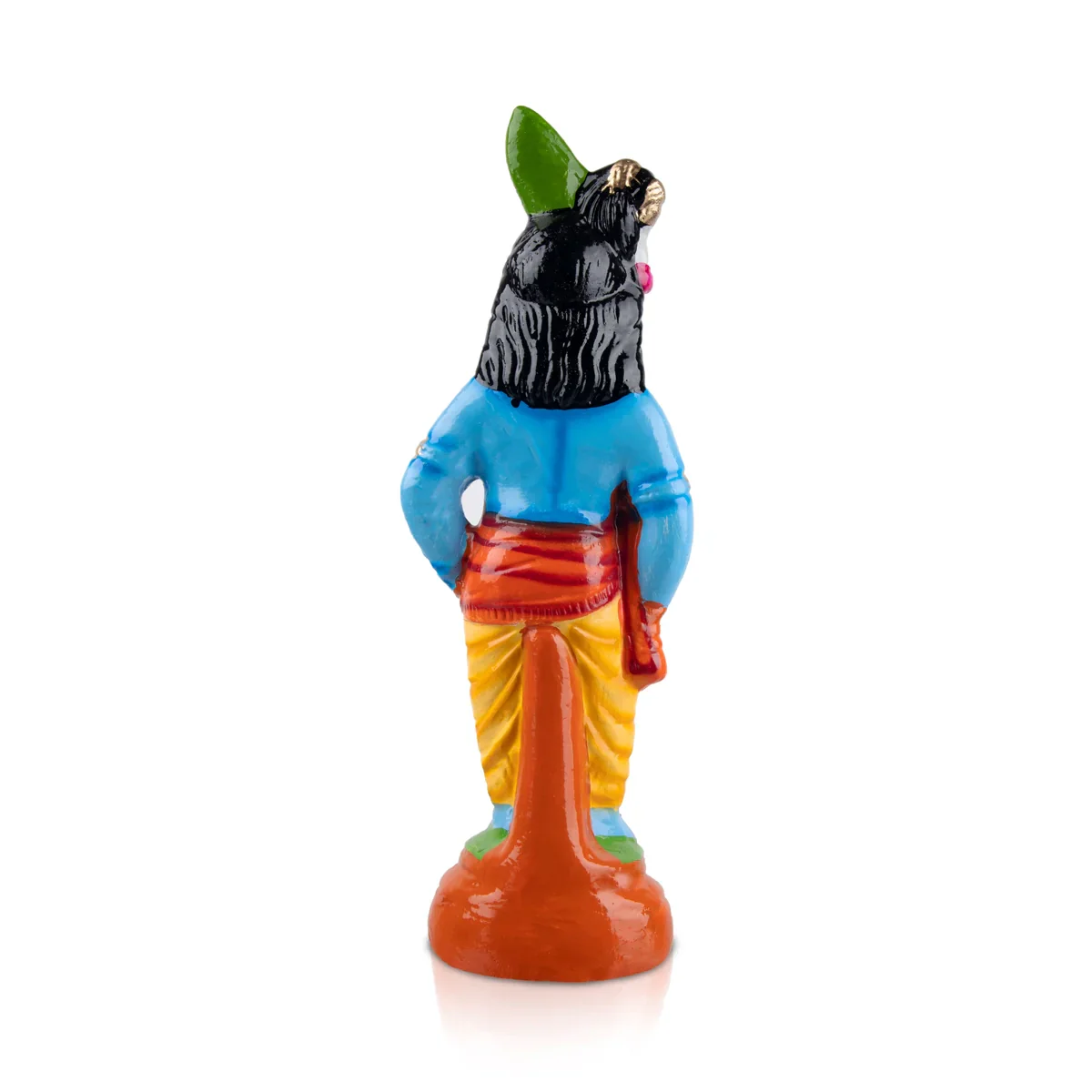 Vithoba Krishna - 16 Inches | Giri Golu Doll/ Paper Mache/ Vithoba Murti/ Navarathri Doll - Image 4