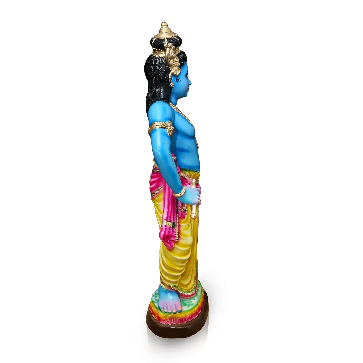 Vithoba Krishna Paper Mache Golu Bommai - 48 x 22 Inches | Giri Golu Doll/ Navaratri Golu Bomma/Gombe/Bommai - Image 3