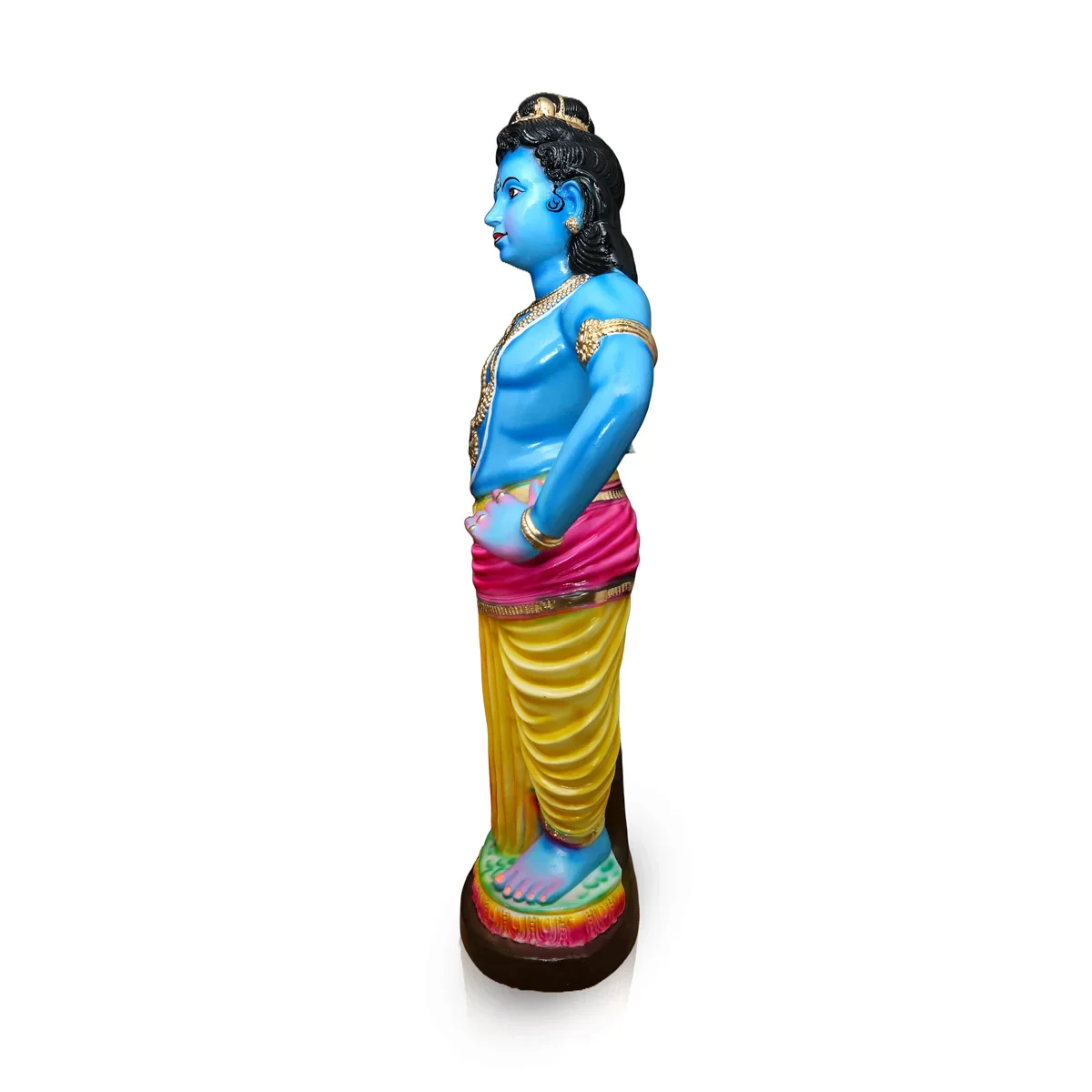 Vithoba Krishna Paper Mache Golu Bommai - 48 x 22 Inches | Giri Golu Doll/ Navaratri Golu Bomma/Gombe/Bommai - Image 4