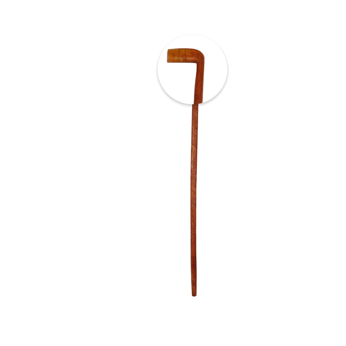 Walking Stick | Wooden Walking Stick/ Yellow Polished Handmade Walking Stick for Old People - Image 2