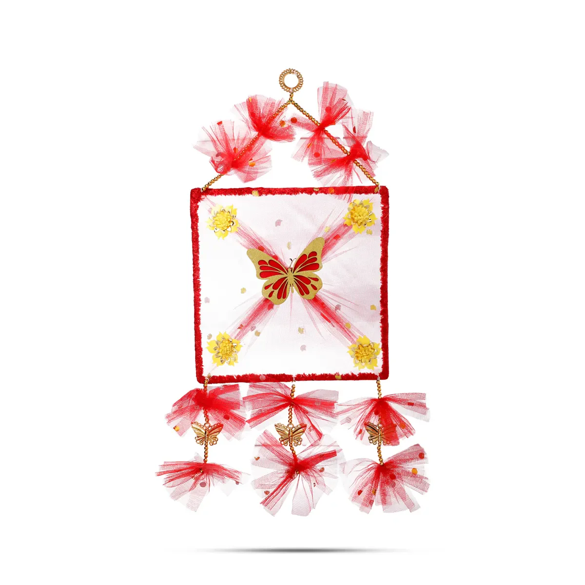 Wall Hanging - 21 Inches | Butterfly Design Decorative Hanging/ Door Hanging Wall Decor For Home