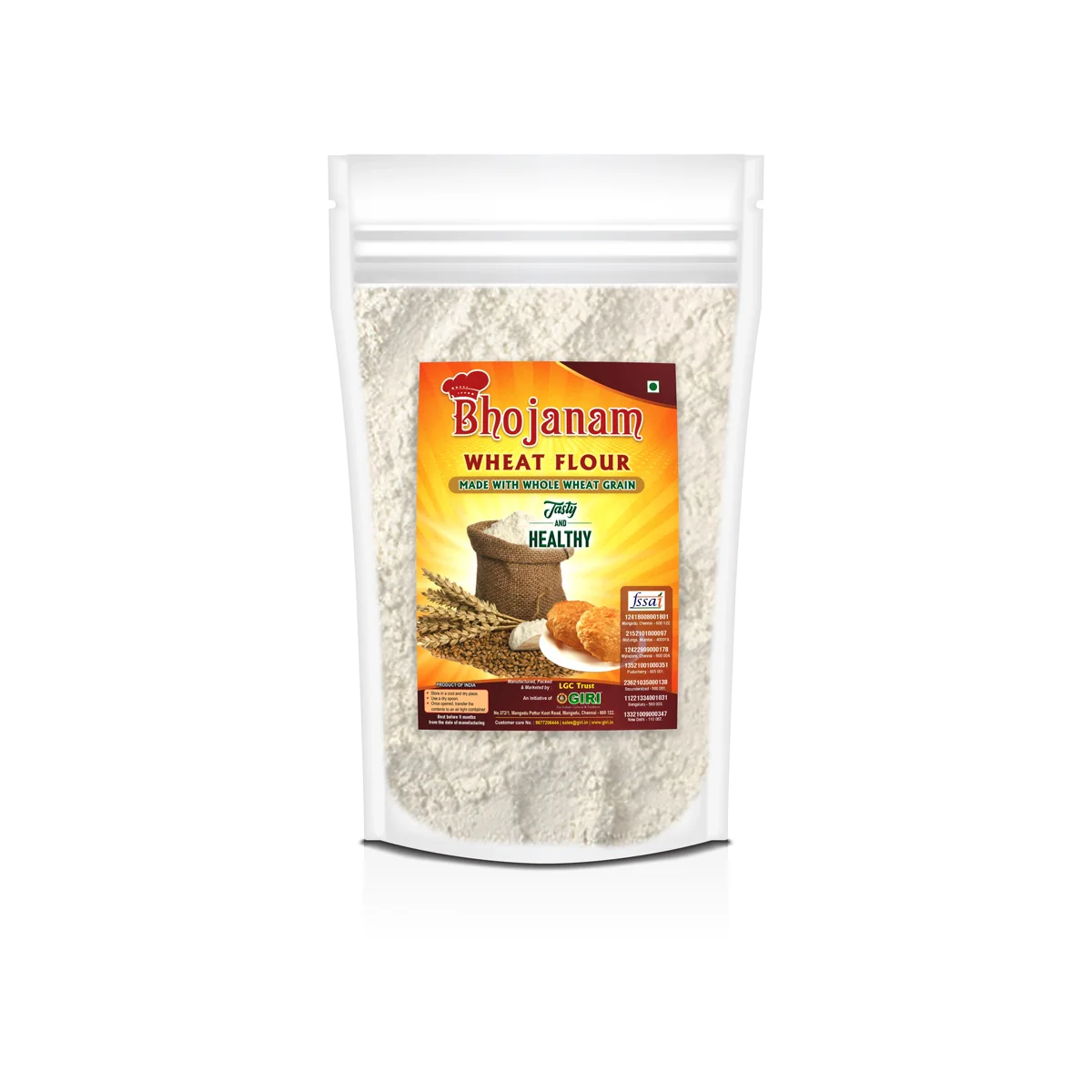 Wheat Flour - 500 Gms | Wheat Flour Atta/ Wheat Atta Flour - Image 4